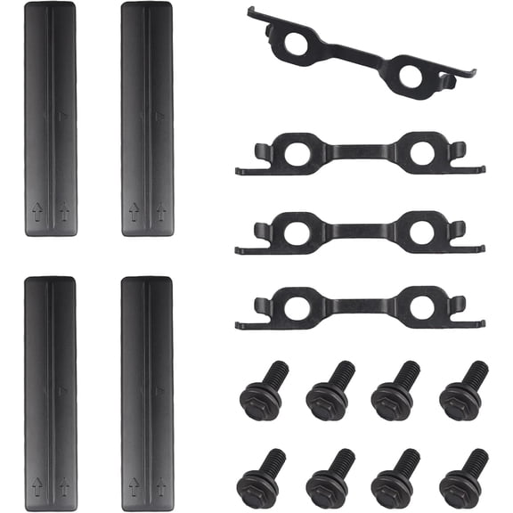 4 Pack 75596-35030 Roof Rack Removal Delete Kits Compatible with 2004-2022 Toyota 4Runner 2006-2018 Rav4 Lexus GX460 GX470 LX570,Roof Rack Removal Molding & Bolt