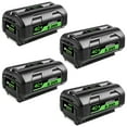 thumbnail image 1 of 4 Pack 8.0Ah Replacement for Ryobi 40v Battery Compatible with Ryobi Battery Fits for Ryobi Battery 40v OP4060 OP4015 OP4026 OP40201 OP40261 OP4030 OP4040 OP40401 OP4050 OP40501 with LED Indicator, 1 of 7