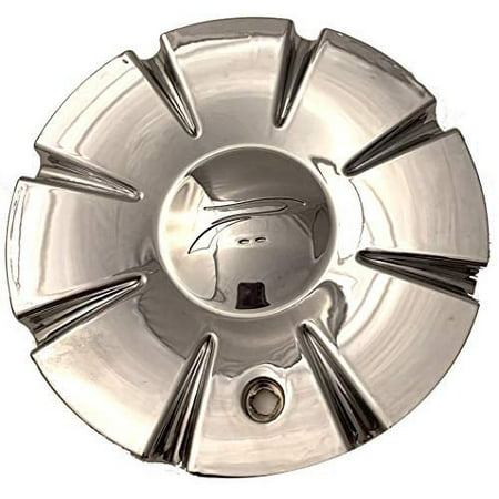 4 Pack- 89-9299 Platinum Chrome Wheel Center Cap C801901-CAP