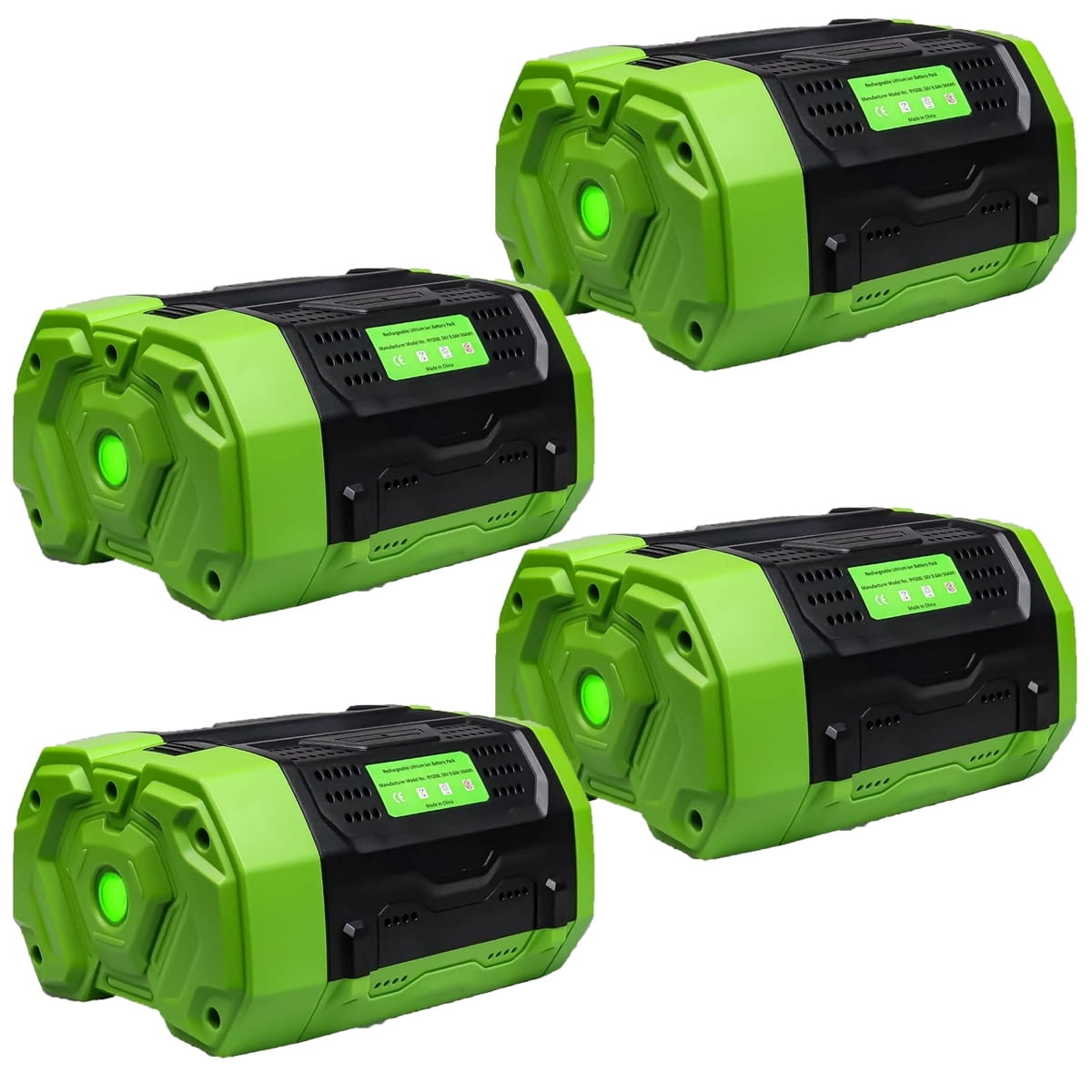 4-Pack 9.0Ah Replacement for EGO 56 Volts Battery BA2800 BA4200 BA4200T BA1400 BA1400T BA2240 BA1120