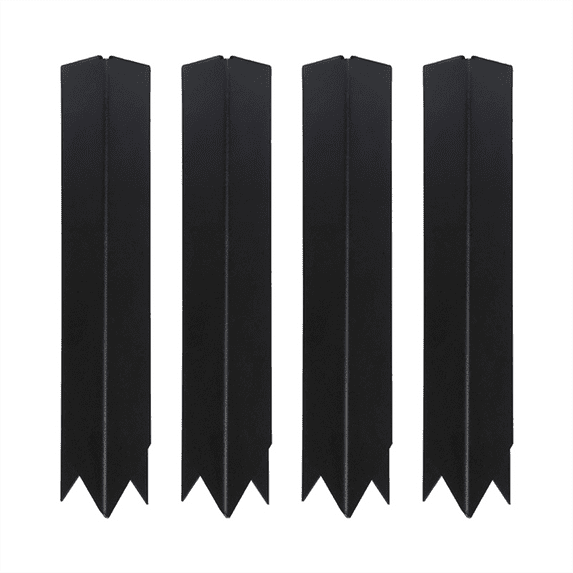 4 Pack 90°Connector Clips, 10 Inch Corner Clips Height Cor-Ten Metal Stakes for 6 & 8 Inch Tall Steel Landscape Edging