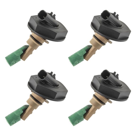 4 Pack 98.5mm Screw-on Coolant Level Sensor with 2Pin Connector & 3/8"-16 Thread Compatible with Freightliner Cascadia Columbia Models Replaces 06-62384-002 57746605 662384000 924-5205