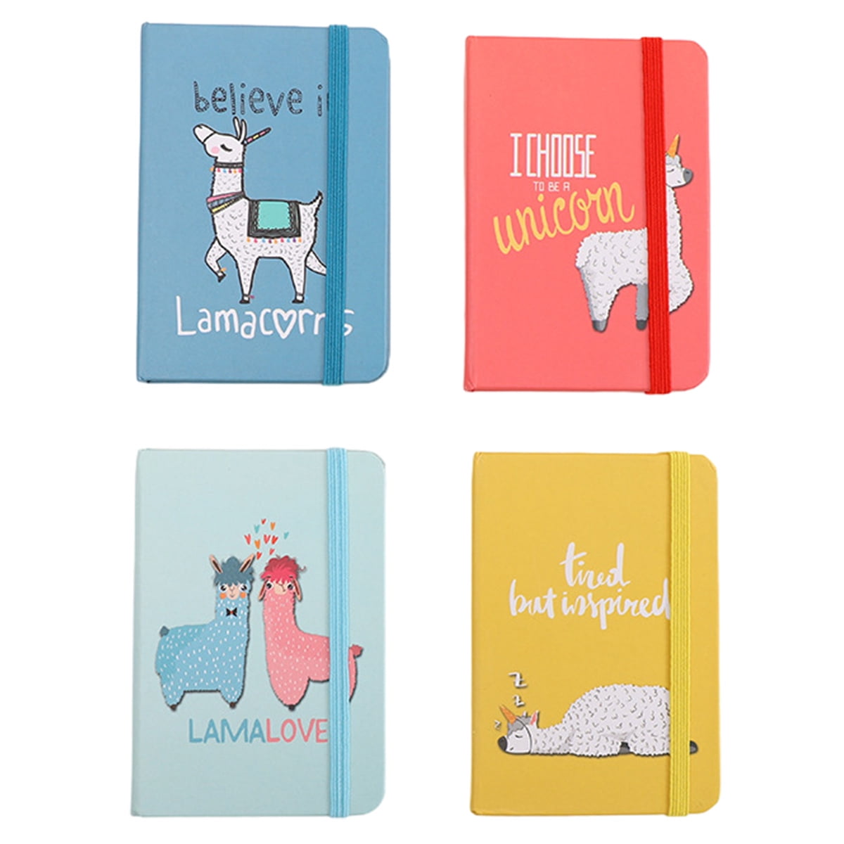 4 Pack A7 Notebook Journal,Wirebound Ruled Sketch Book Notepad Diary