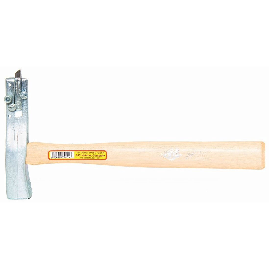 4 Pack AJC Tools 002-SG100 18-oz Stationary Gauge "Speed" Roofing Hatchet