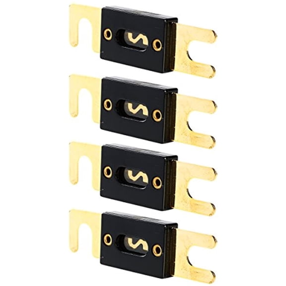 4 Pack ANL fuse For Autocar Vehicles Audio System Gold Plated (200 AMP)