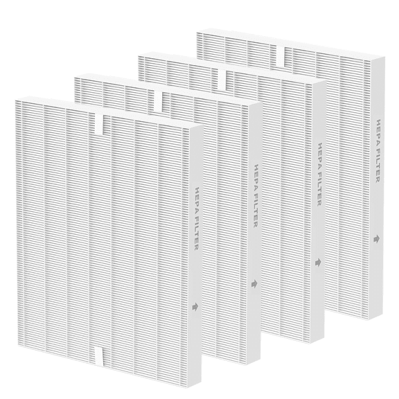 4 Pack AP-1512HH True HEPA Replacement filter Compatible with Coway Airmega AP-1512HH Air Purifier and Airmega 200M Air Purifier, AP-1512HH, AP-1512HH-FP, AP-1518R, AP-1519P, Item NO #3304899