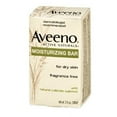 4 Pack AVEENO Naturals Moisturizing Bar for Dry Skin 3.50 oz