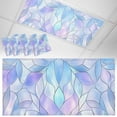 thumbnail image 1 of 4 Pack Abstract Art Fluorescent Light Covers for Ceiling Lights Gradient Stained Glass Fragments Modern Magnetic Ceiling Light Covers Overhead Light Filters for Office Classroom Home, 1 of 9