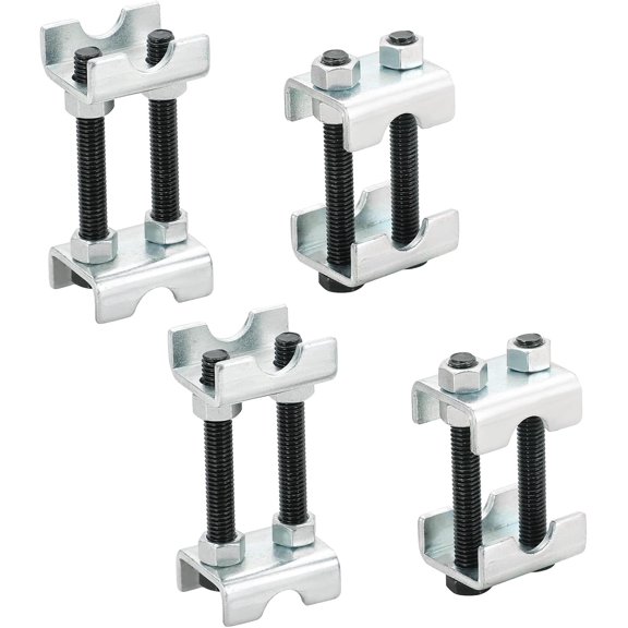 4 Pack Adjustable 2-Way Coil Spring Spacers 1 Inch to 2 Inch Lift Lower Booster Compatible with Car and Truck Strut Shock Absorbers