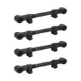 thumbnail image 1 of (4 Pack) 18.50"-21" Adjustable Torque Arm/Rod, Black, Rubber Bushings Replaces Mack 0587-25731, 0587-25751, Batco 09-3240, 09-3301, Haldex CQ70450, Euclid E-2511, E-3277, EUE3277, 16398-04 OEM, 1 of 4
