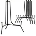 thumbnail image 1 of Clearance Drain Rack under $10,4 Pack Improved Anti Plate Stands For Display 8 Inch Plate Holder Display Stand Picture Frame Holder Stand Black Easel Stands For Photo Decorative Plate Tablets And, 1 of 6