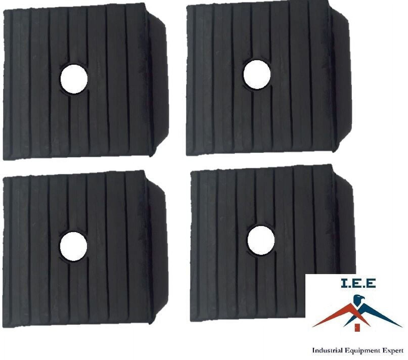 4 Pack Anti Vibration Pads For Air Compressor Or Equipment Solid Rubber