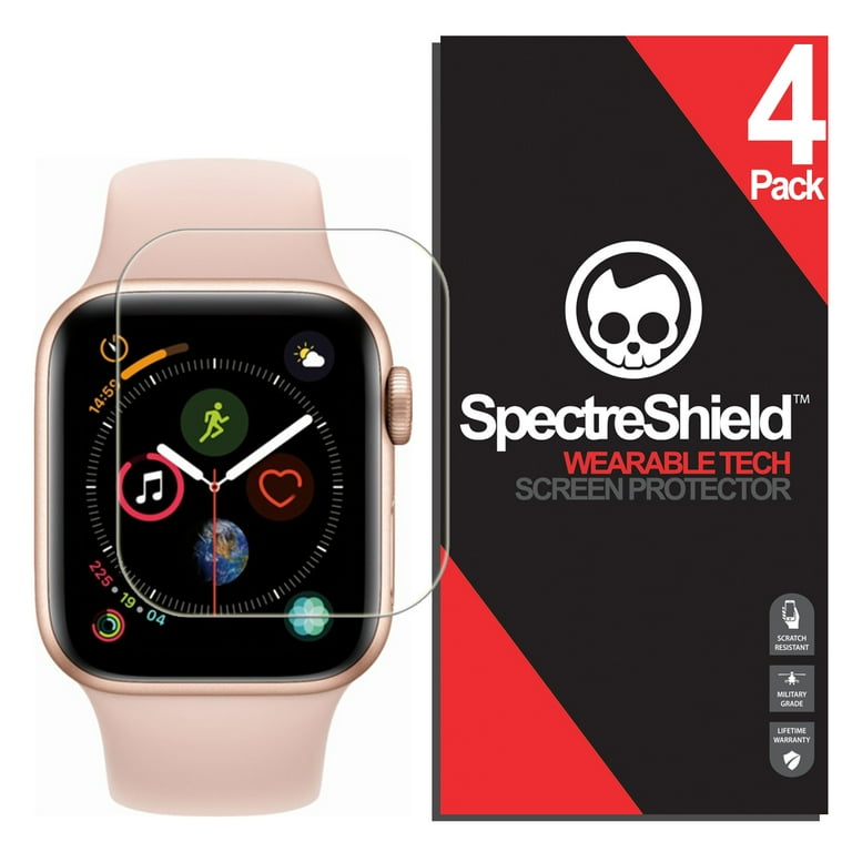 Flexible Clear Film 4 Pack Apple Watch 40mm Screen Protector iWatch Series 6 5 4 SE 2 SE2 Screen Protector Case Friendly Accessories Walmart