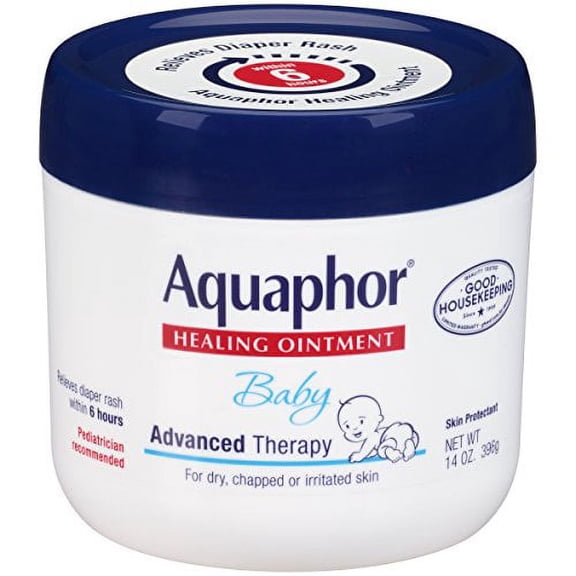 4 Pack Aquaphor Baby Advanced Therapy Healing Ointment Skin Protectant 14oz Eac