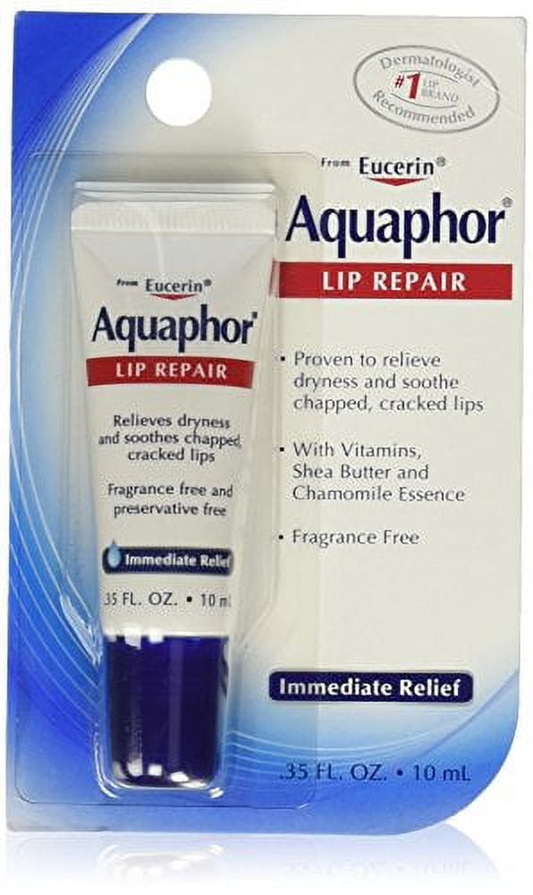 4 Pack - Aquaphor Lip Repair 0.35oz Each