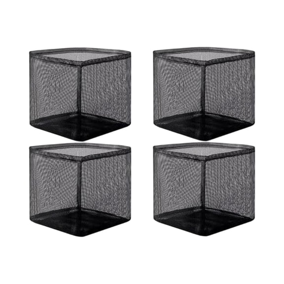 4 Pack Aquatic Plant Planter Bags, Waterproof Fabric Grow Pouch For Pond Aquarium Garden, Flexible Water Garden Containers With Drainage Holes For Water Lily Lotus Hydroponic