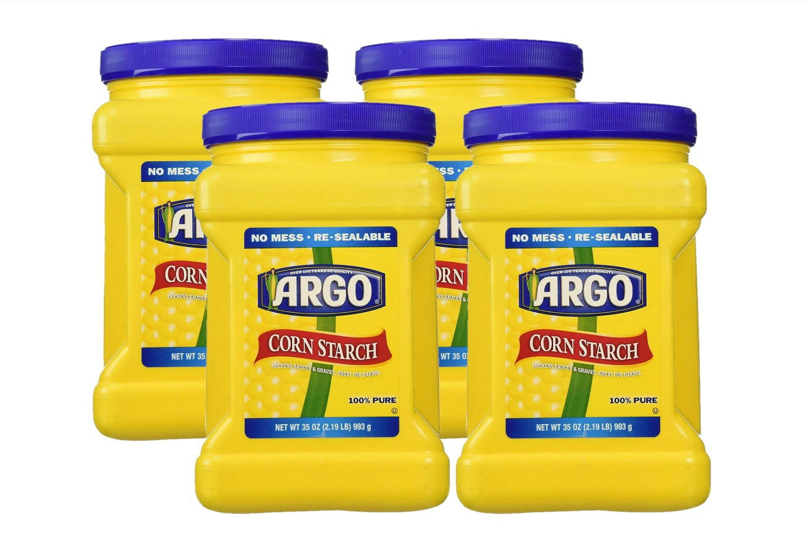 4 Pack Argo Corn Starch (35 oz.)