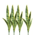 thumbnail image 1 of 4 Pack Artificial Snake Plants 26" Faux Agave Fake Sansevieria UV Resistant Plant for Indoor and Outdoor Home Garden Office Store Decoration Home Décor, 1 of 5