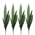 thumbnail image 1 of 4 Pack 30" Artificial Snake Plant Potted Sansevieria Trifasciata Plants Outdoor Fake Plants, 1 of 9