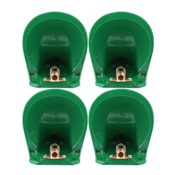 4 Pack Automatic Drinker Waterer w/ Metal lets Calves
