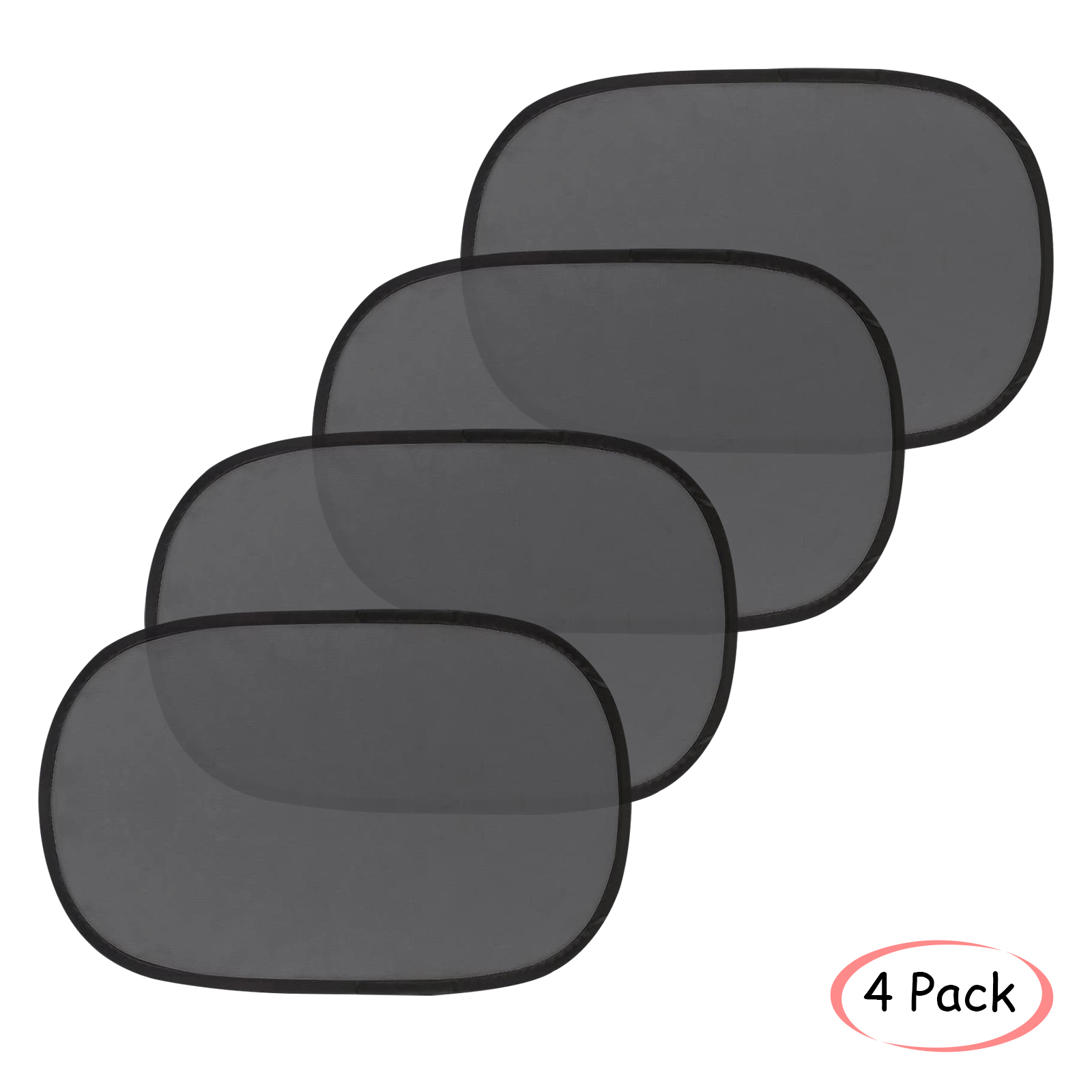 4 Pack Automotive Interior Heat Shields, Car Window Sun Shade for Baby