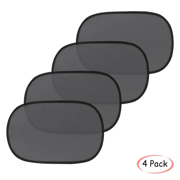 GLUAAE 4 Pack Automotive Interior Heat Shields, Car Window Sun Shade for Baby, Glare and UV Rays Protection Car Seat Sun Protection for Your Child (20" * 12")