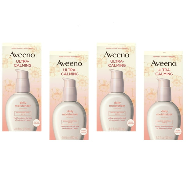 Aveeno Ultra Calming Daily Lotion hotsell SPF 15 4oz Expiration: 2023/10 (lot of 2)