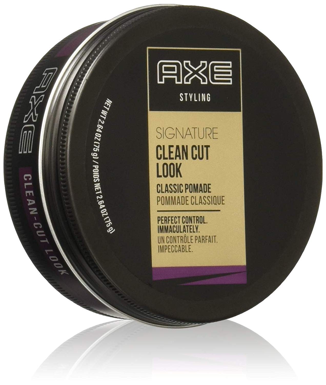 4 Pack Axe Clean Cut Look Hair Styling Pomade 2.64 Oz Each