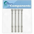 thumbnail image 1 of 4-Pack BBQ Gas Grill Tube Burner Replacement Parts for Master Chef G43215 - Compatible Barbeque Stainless Steel Pipe Burners, 1 of 4