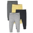 Onesies Brand Baby Boy Pants, 4Pack, Sizes Newborn12 Months