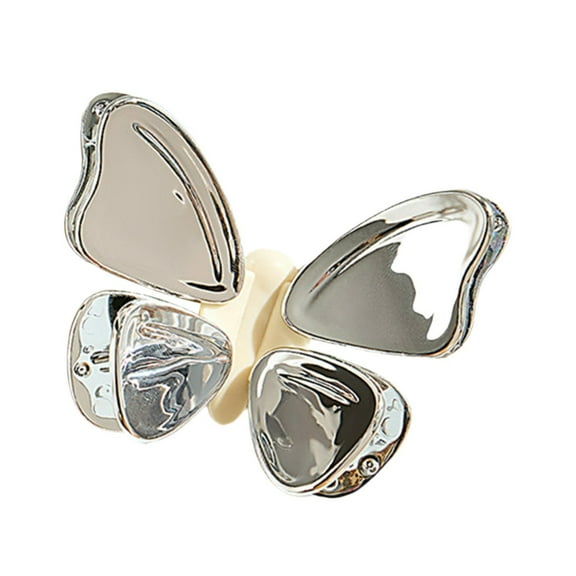 4 Pack Bag Clips Snack Clips Food Clips with Magnetic Butterfly Design for Kitchen Food Storage Office