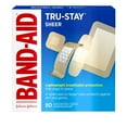 thumbnail image 1 of 4 Pack Band-Aid Brand Tru-Stay Sheer Adhesive Bandages Assorted Sizes 80 ct, 1 of 1
