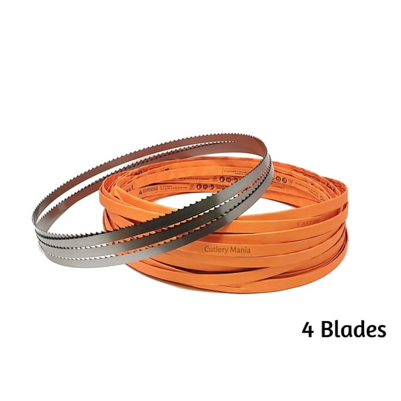 4 Pack Band Saw Blade (Bone-in) 5/8x.022x3TPIx