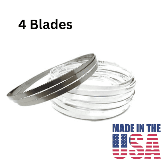 4 Pack Band Saw Blade (Bone-in) 5/8x.025x3TPIx128"