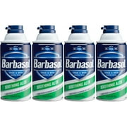 4 Pack - Barbasol - Thick and Rich Shaving Cream With Soothing Aloe 10oz Each