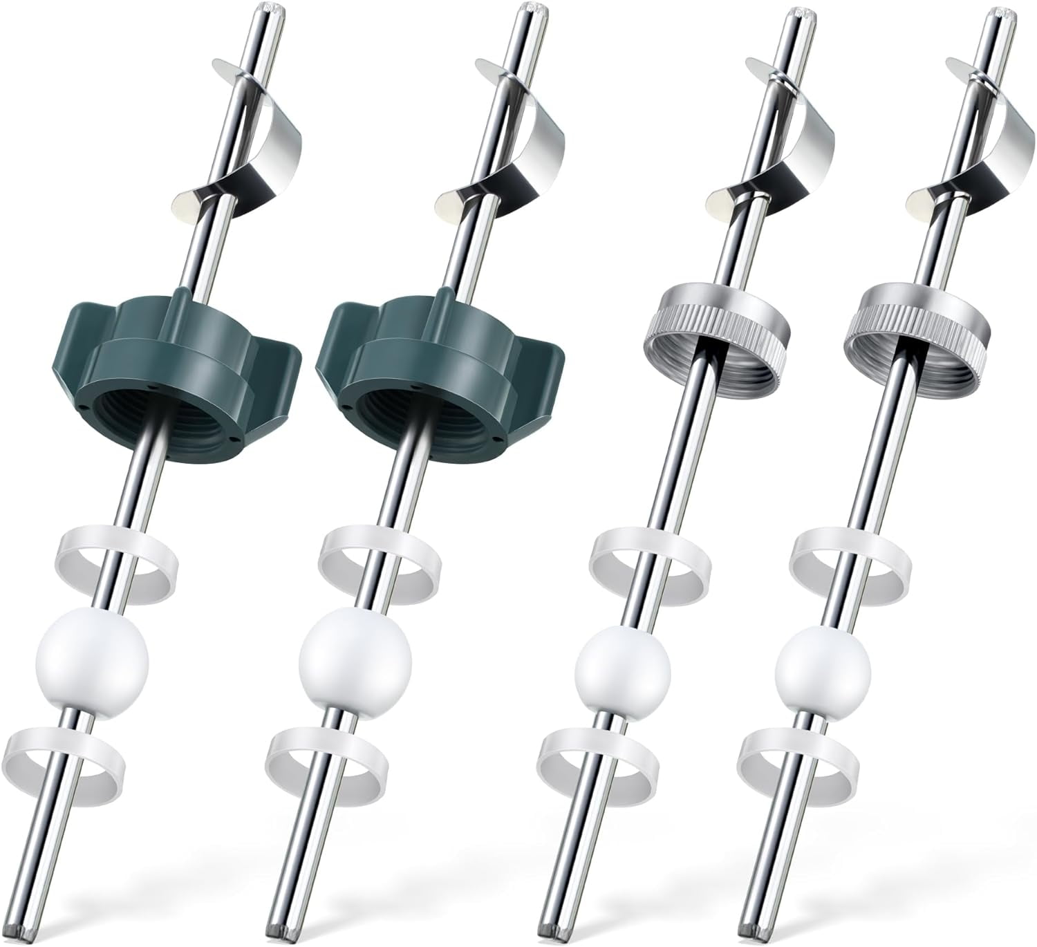 4 Pack Bathroom Sink Stopper Replacement, Lavatory Popup Center Piece ...