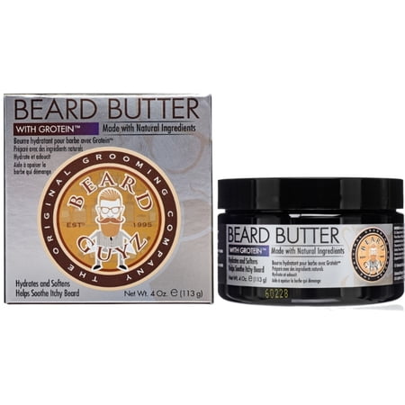 4 Pack - Beard Guyz Beard Butter, With Grotein 4 oz