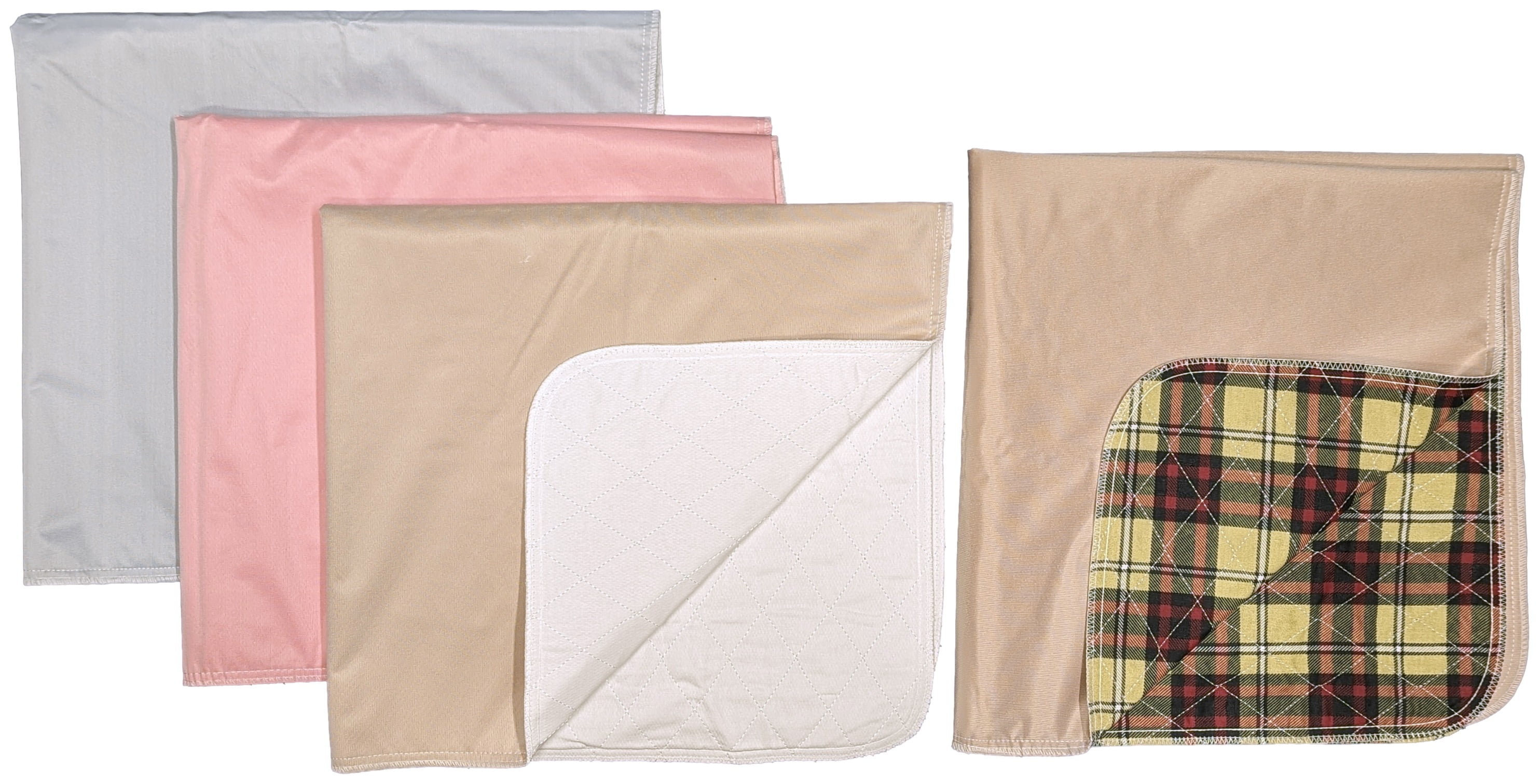 4 Pack Bed Pad Washable Incontinence Underpad Absorbent Urinary Protection 34 x 36