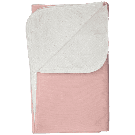 4 Pack Bed Pad Washable Incontinence Underpad - Absorbent Waterproof Urinary Bed Wetting Protection for Seniors Children 34 x 36 Pink
