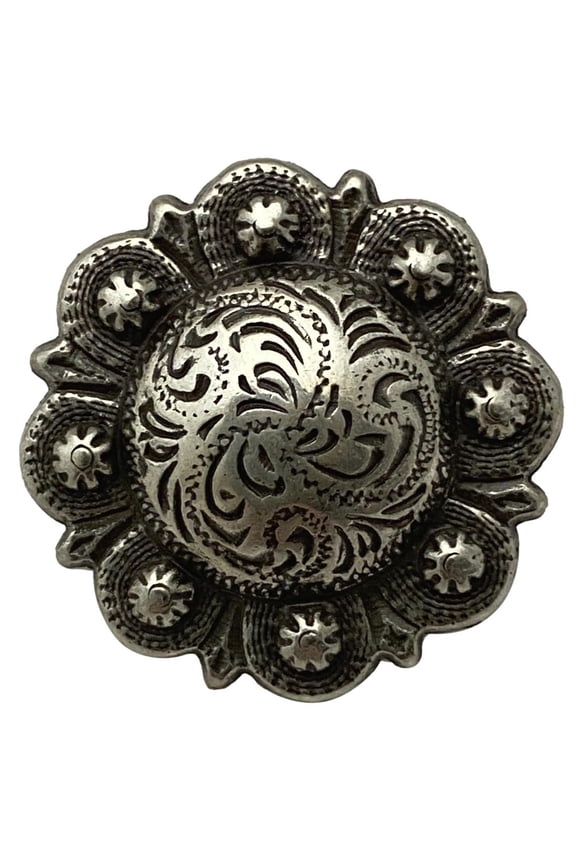 4 Pack Berry Celtic Screw Back Conchos - 1"