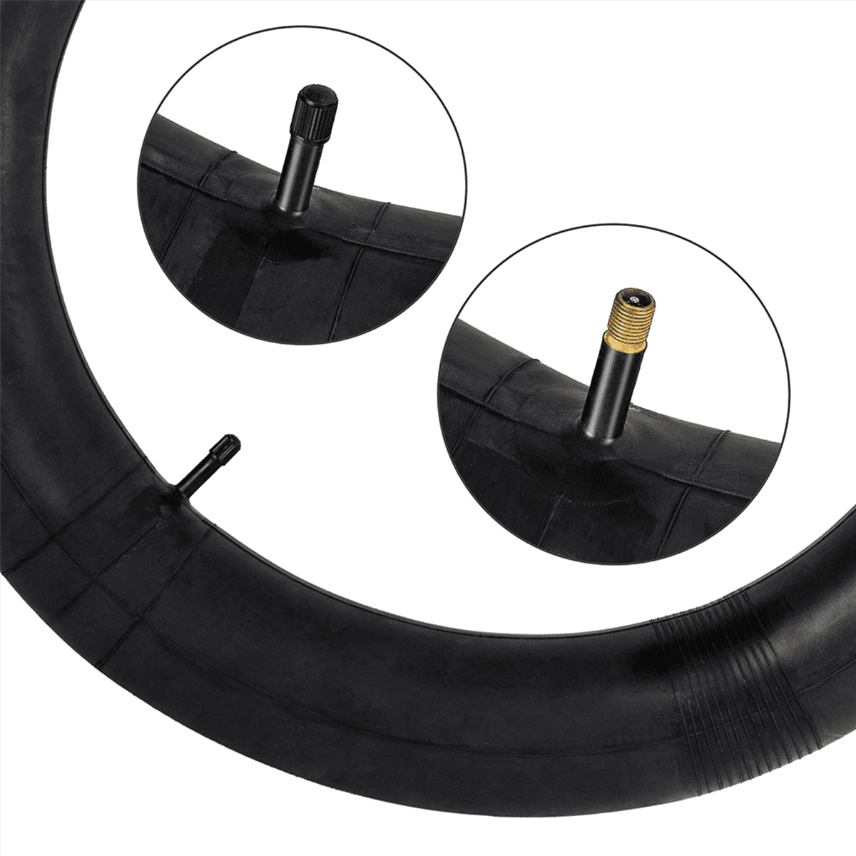 4 Pack Bike Tubes 20 x 3.0 32mm Schrader Valve 20 Inch Bicycle Tire