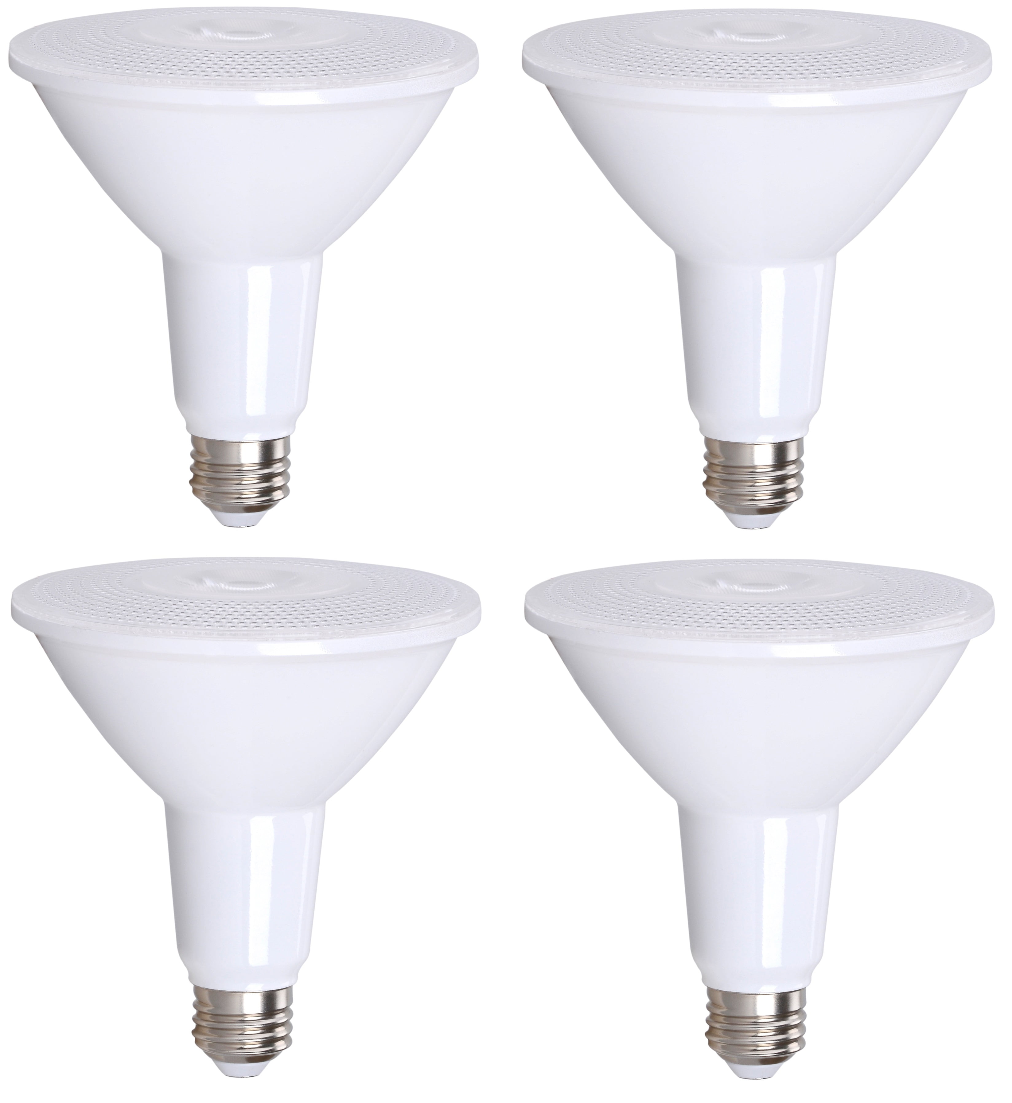 4 Pack Bioluz LED PAR38 LED Bulbs Dimmable Indoor / Outdoor Spot Light Soft White 3000K UL Listed