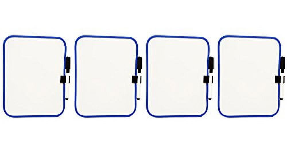 4 Pack Black Duck Brand Dryerase 61/2" X 81/4" Whiteboards with