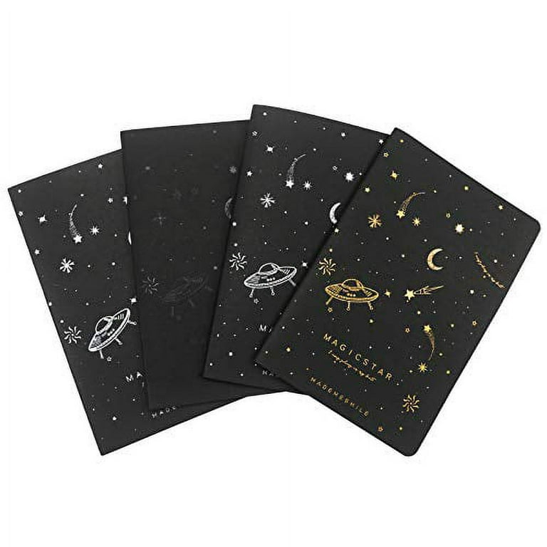 Lined Journal Notebook for Women Men, 3 Pack A5 Small Hardcover Journals  for Writing with 200