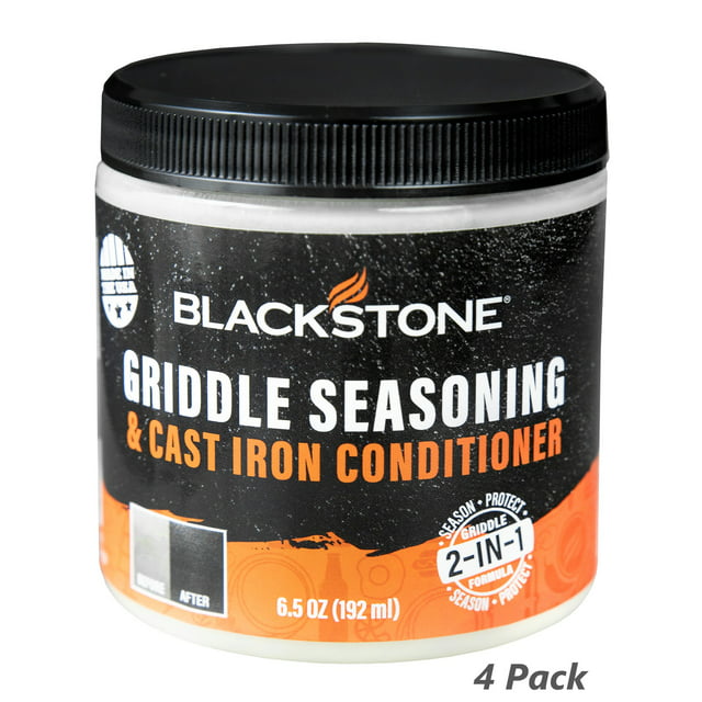 (4 Pack) Blackstone Griddle Seasoning and Cast Iron Conditioner