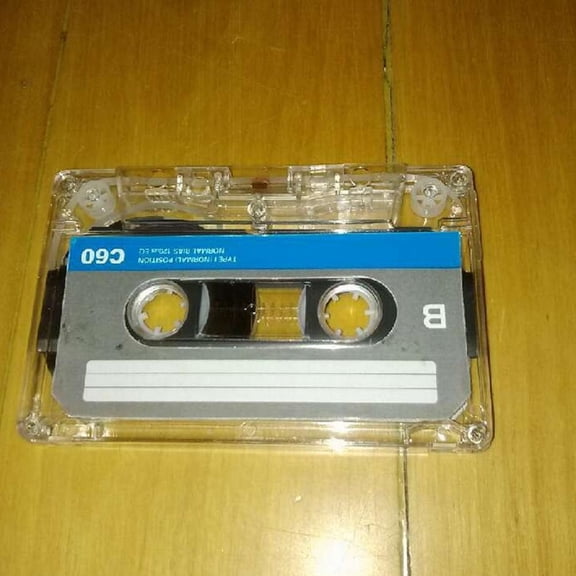 4 Pack Blank Cassette Tapes 60 Minutes Clear Audio Recording Tape  for Music Speech Collectors