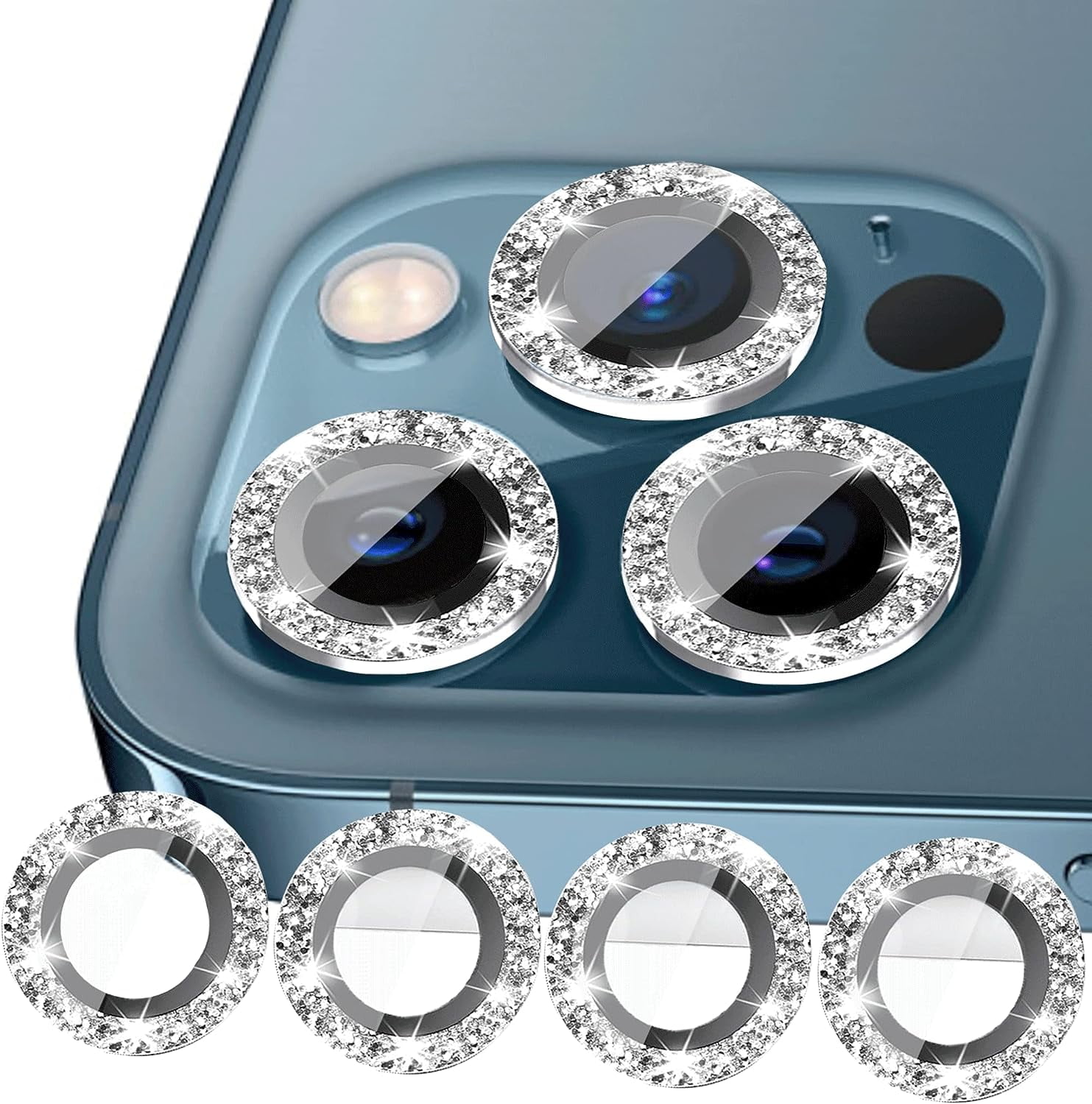 Pack Bling Camera Lens Protector Compatible with iPhone 12 Pro