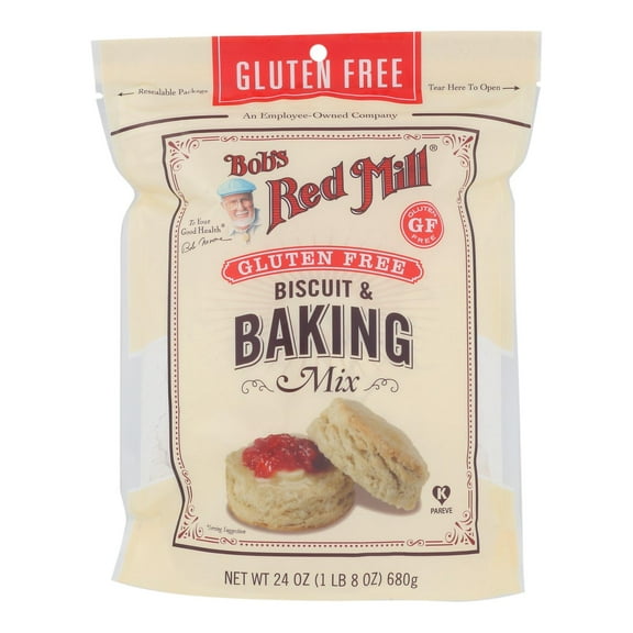 (4 Pack)Bob's Red Mill Gluten-Free Biscuit & Baking Mix, 24 Oz