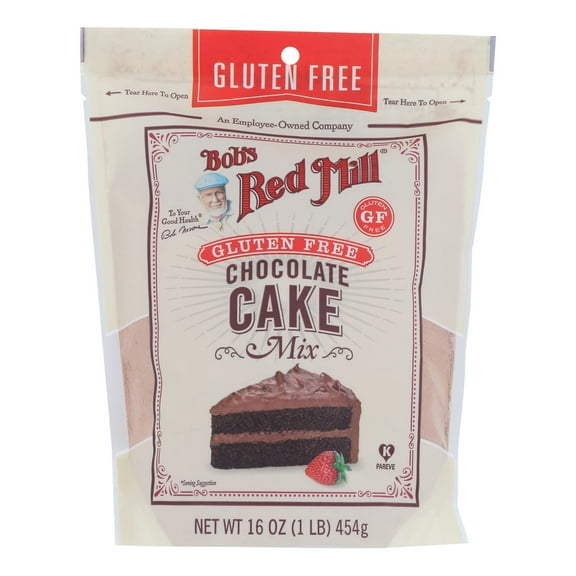 (4 Pack)Bob's Red Mill Gluten-Free Chocolate Cake Mix, 16 Oz