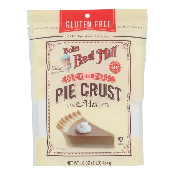 (4 Pack)Bob's Red Mill Gluten Free Pie Crust Mix, 16 Oz